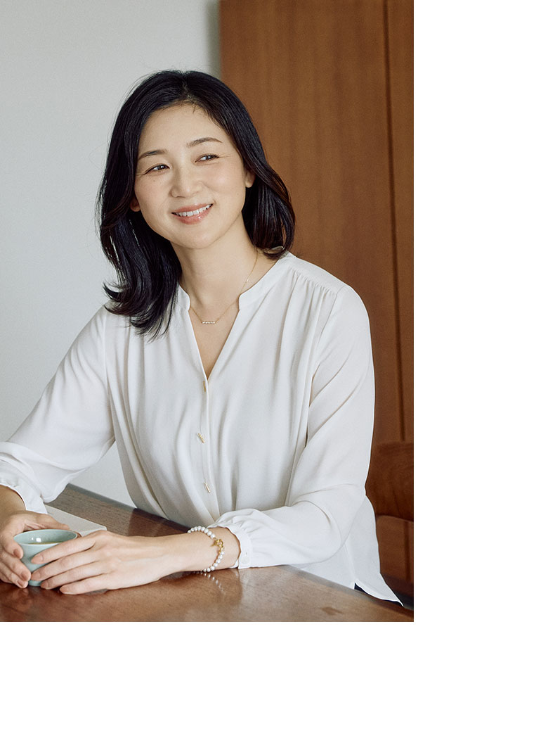 肩コリも腕の疲れも楽になって、調子がいい母の姿