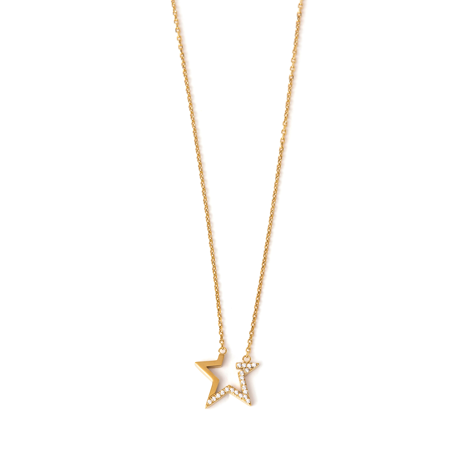 リエリィ アシンメトリースターネックレス￥22,000